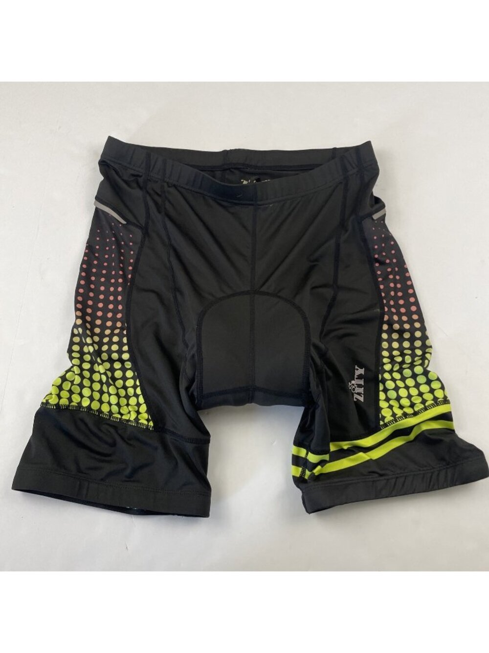 ZITY Cycling Shorts Men’s XL Padded Elastic Waist Drawstring Compression Black